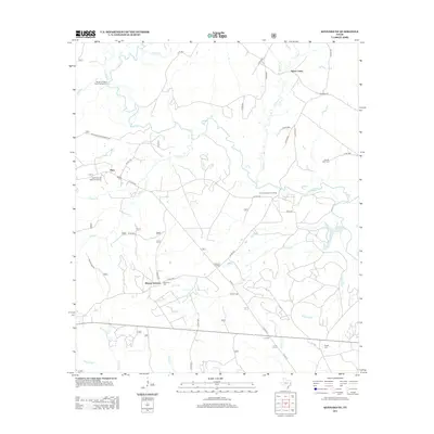 2013 Map of Kennard NE, 2013 Print