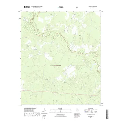 2019 Map of Kennard NE, 2019 Print