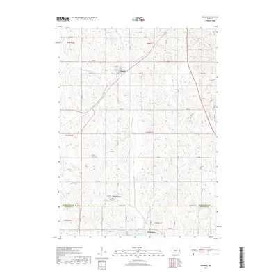2017 Map of Kennard, 2017 Print