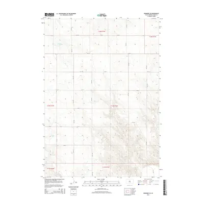 2015 Map of Kennebec SE, 2015 Print