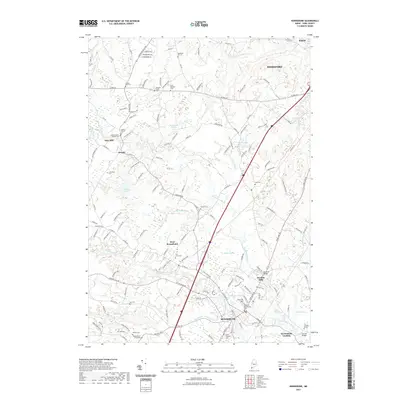 2021 Map of Kennebunk, 2021 Print