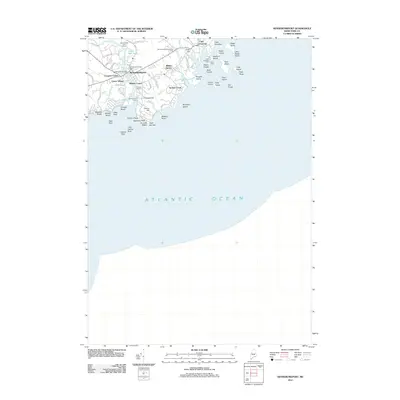 2011 Map of Kennebunkport, 2011 Print