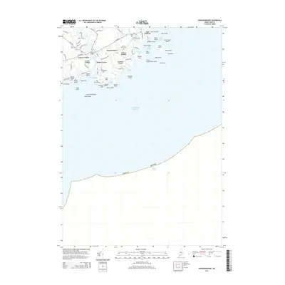 2014 Map of Kennebunkport, 2014 Print