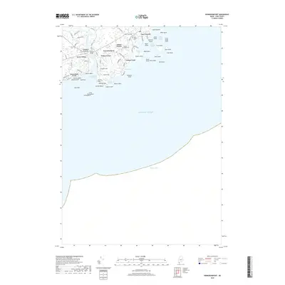 2018 Map of Kennebunkport, 2018 Print
