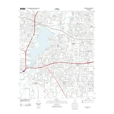 2012 Map of Kennedale, 2012 Print