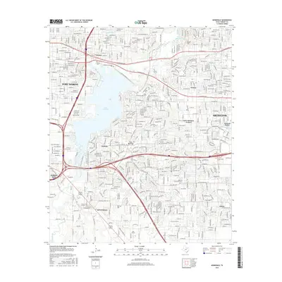 2016 Map of Kennedale, 2016 Print