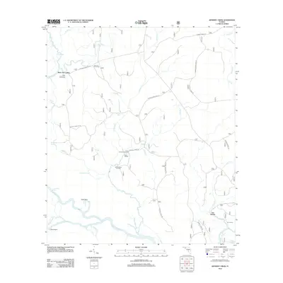 2012 Map of Kennedy Creek, 2012 Print