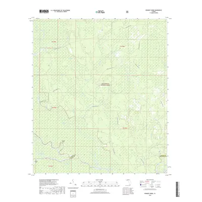 2018 Map of Kennedy Creek, 2018 Print