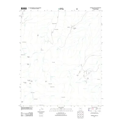 2011 Map of Kennedy Peak, 2011 Print