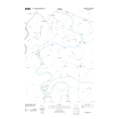2013 Map of Kennerdell, 2013 Print