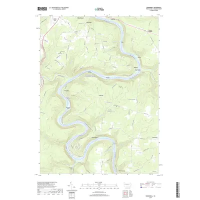 2019 Map of Kennerdell, 2019 Print