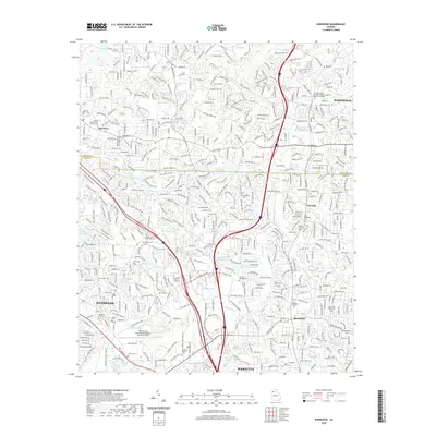 2020 Map of Kennesaw, 2020 Print