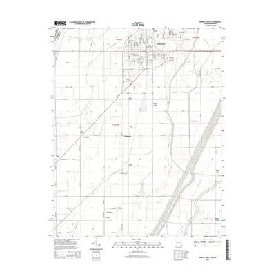 2015 Map of Kennett South, 2015 Print