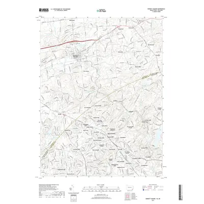 2019 Map of Kennett Square, 2019 Print