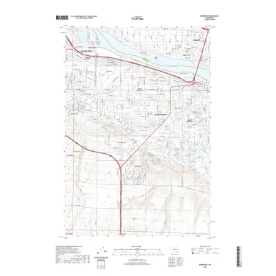 2020 Map of Kennewick, 2020 Print