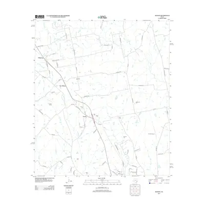 2013 Map of Kenney, 2013 Print