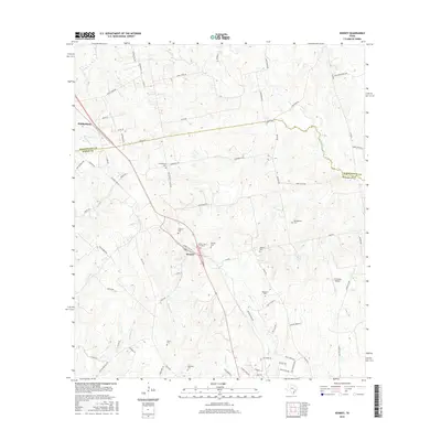 2016 Map of Kenney, 2016 Print