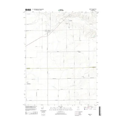 2015 Map of Kenney, 2015 Print