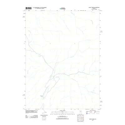 2012 Map of Kenny Creek, 2012 Print