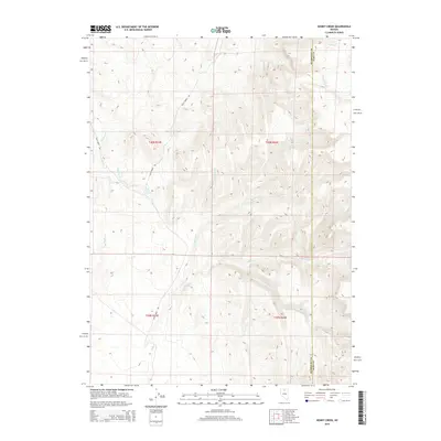 2015 Map of Kenny Creek, 2015 Print