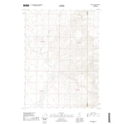2018 Map of Kenny Creek, 2018 Print
