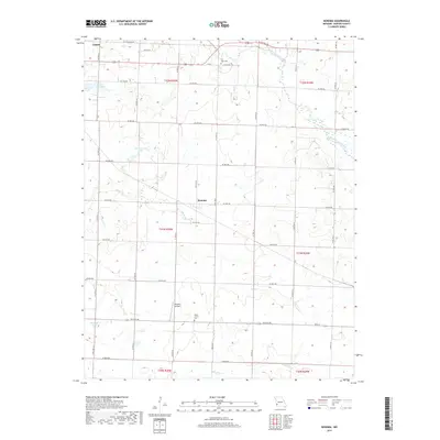 2017 Map of Kenoma, 2017 Print