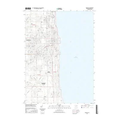 2016 Map of Kenosha, 2016 Print