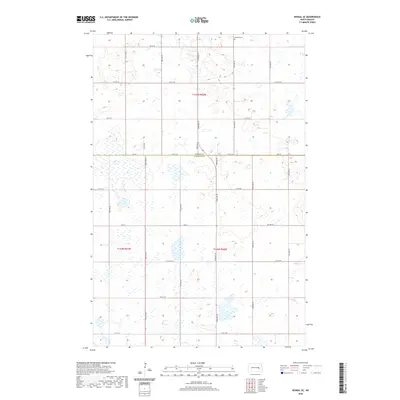 2020 Map of Kensal SE, 2020 Print