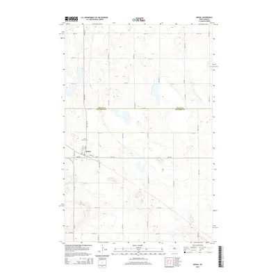 2014 Map of Kensal, 2014 Print