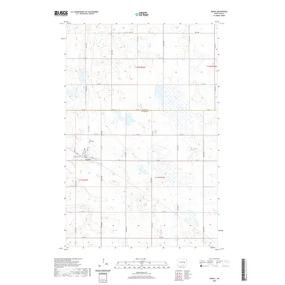 2020 Map of Kensal, 2020 Print
