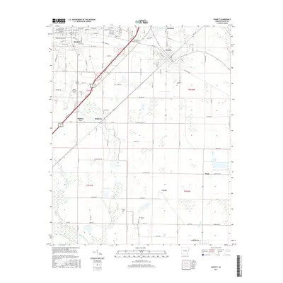 2017 Map of Kensett, 2017 Print