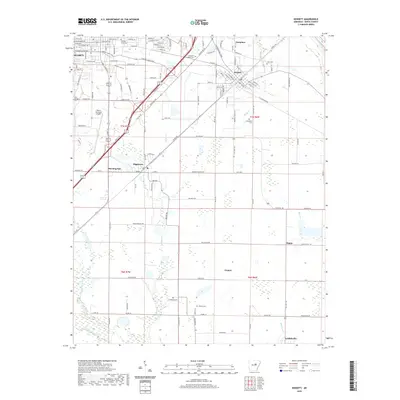 2020 Map of Kensett, 2020 Print