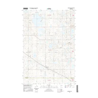 2016 Map of Kensington, 2016 Print