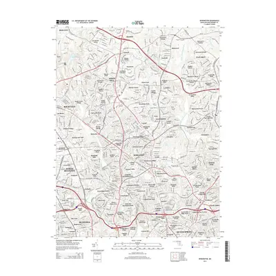 2014 Map of Kensington, 2014 Print