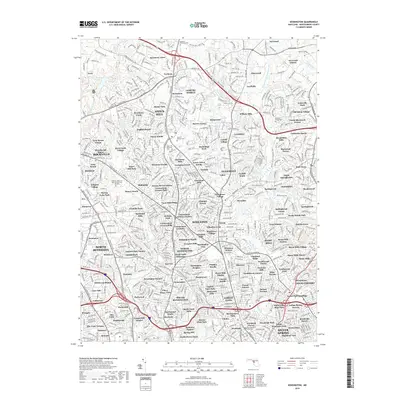 2019 Map of Kensington, 2019 Print