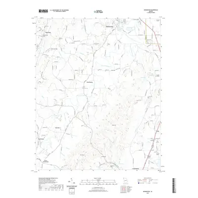 2020 Map of Kensington, 2020 Print
