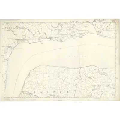 1862 Map of Kent IV, 1869 Print