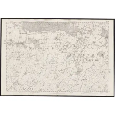 1866 Map of Kent LIII, 1875 Print
