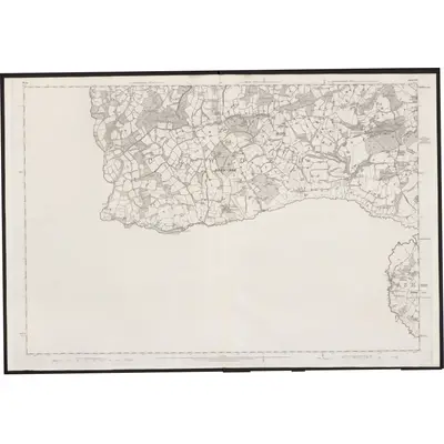 1869 Map of Kent LIX, 1872 Print