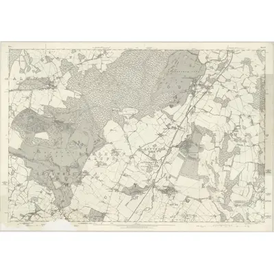 1871 Map of Kent LV, 1876 Print