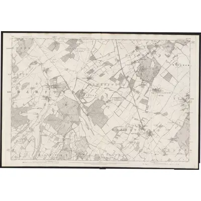 1872 Map of Kent LVII, 1876 Print