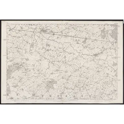 1868 Map of Kent LXIII, 1876 Print