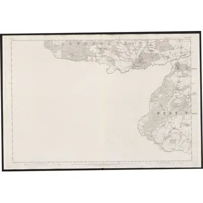 1870 Map of Kent LXIX, 1872 Print