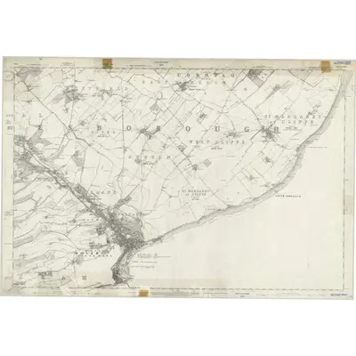1871 Map of Kent LXVIII, 1876 Print