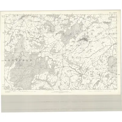 1870 Map of Kent LXX, 1874 Print
