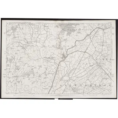 1871 Map of Kent LXXX, 1877 Print