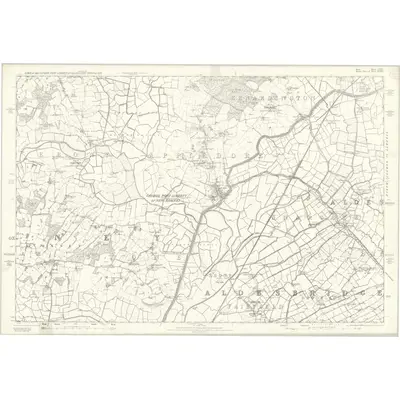1871 Map of Kent LXXX, 1877 Print