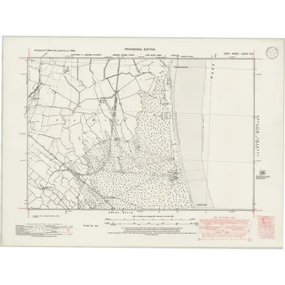 1938 Map of Kent LXXXIV.SE, 1946 Print