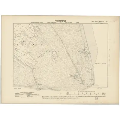 1906 Map of Kent LXXXVI.NE & SE, 1908 Print