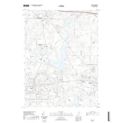 2019 Map of Kent, 2019 Print